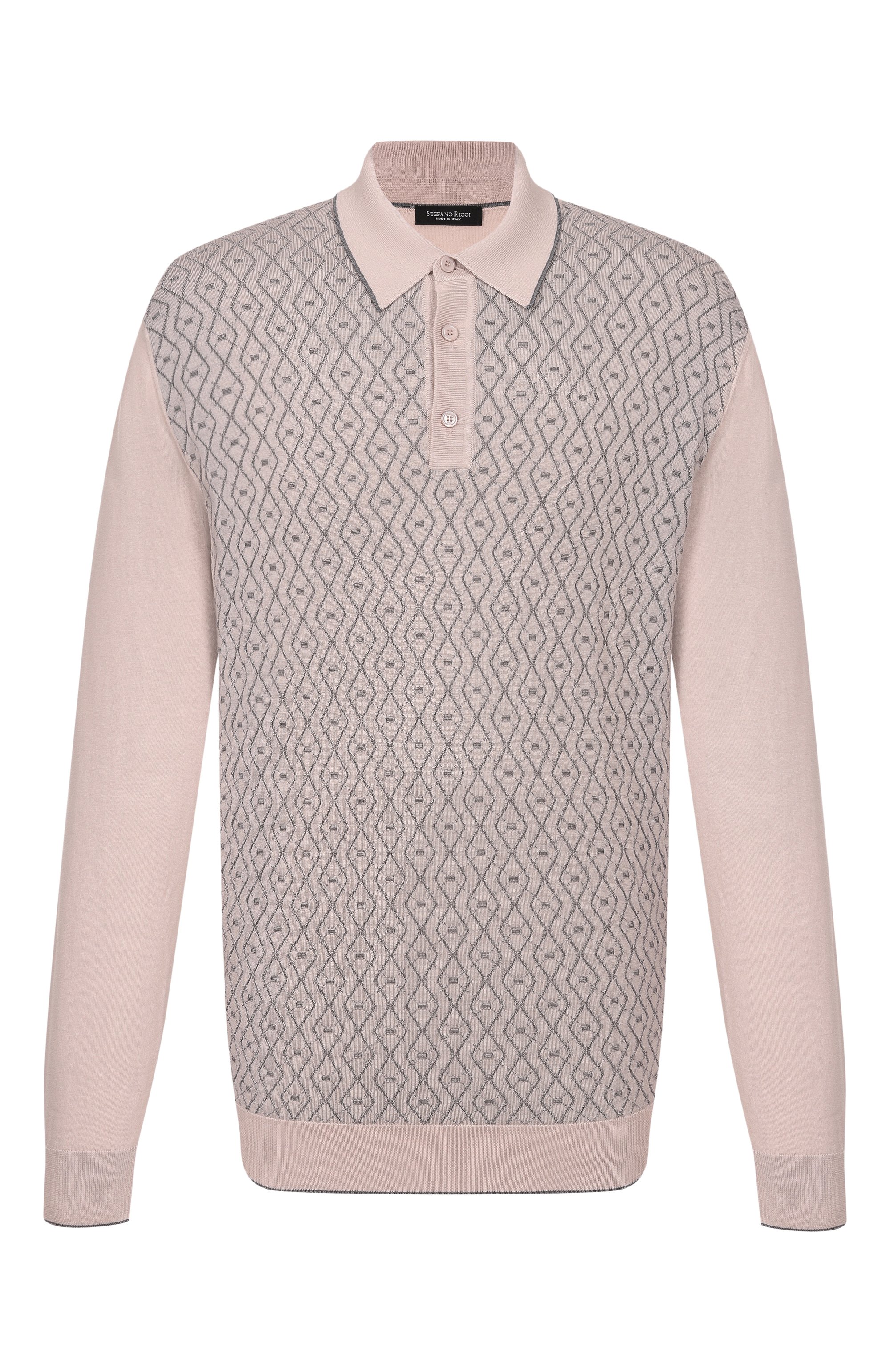 Поло из шерсти и шелка STEFANO RICCI, арт. KE06010P03/E25402, фото 1