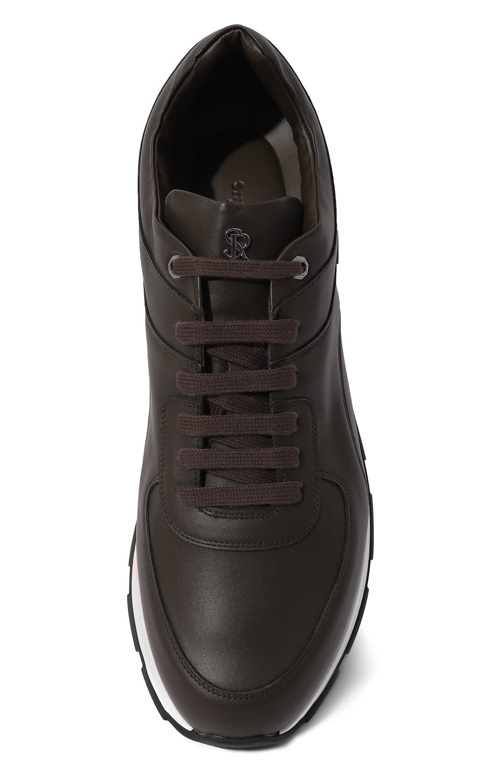 Кожаные кроссовки STEFANO RICCI, арт. US61_G6436/WY, фото 6