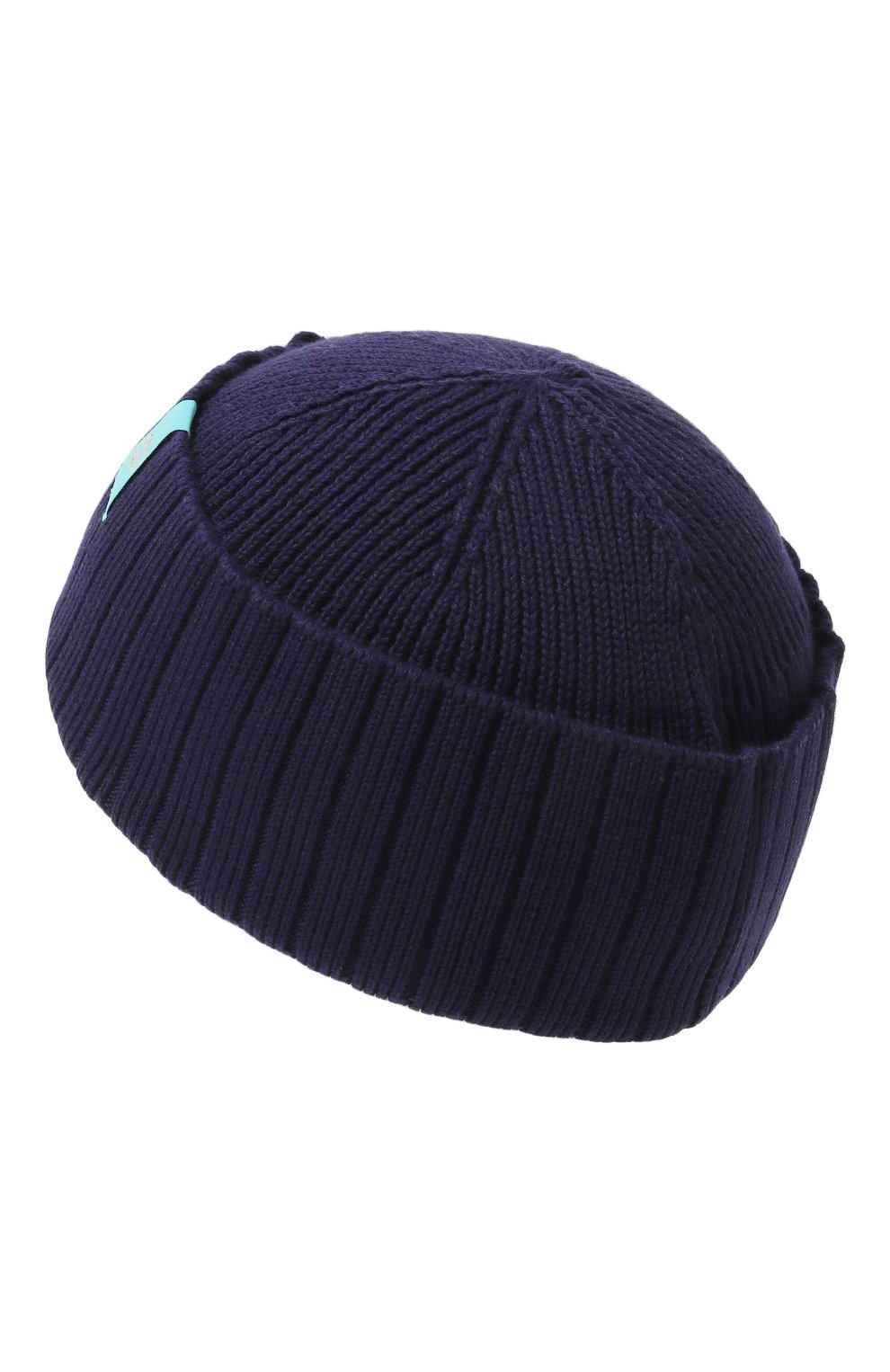 Хлопковая шапка GUCCI темно-синего цвета по цене 34560 руб., арт. 614023 4G111, фото 3 Хлопковая шапка GUCCI, арт. 614023 4G111, фото 3