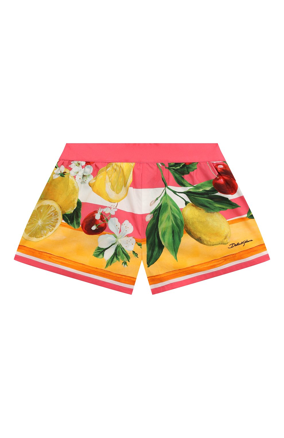 Костюм из топа и шорт DOLCE & GABBANA разноцветного цвета по цене 48250 руб., арт. L51U09/G7L8S, фото 5 Костюм из топа и шорт DOLCE & GABBANA, арт. L51U09/G7L8S, фото 5