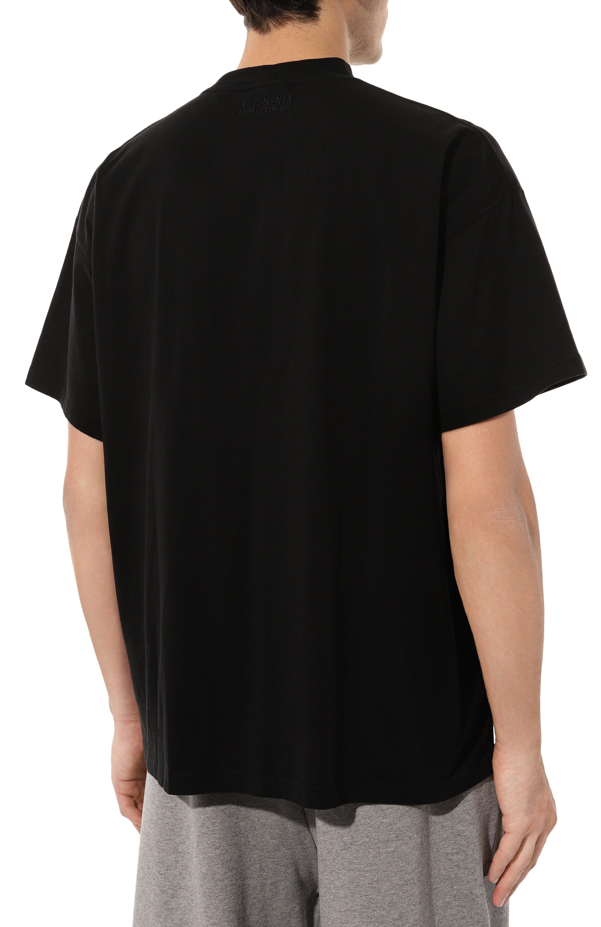 Хлопковая футболка VETEMENTS, арт. UA66TR650B, фото 7