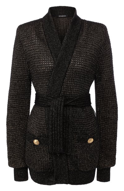 Женский кардиган с поясом BALMAIN, арт. RF13558/K304