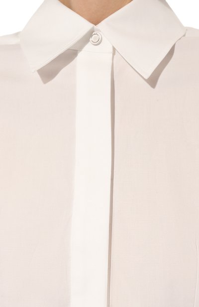 Хлопковая рубашка TRUSSARDI, арт. 56C00608-1T006183, фото 5