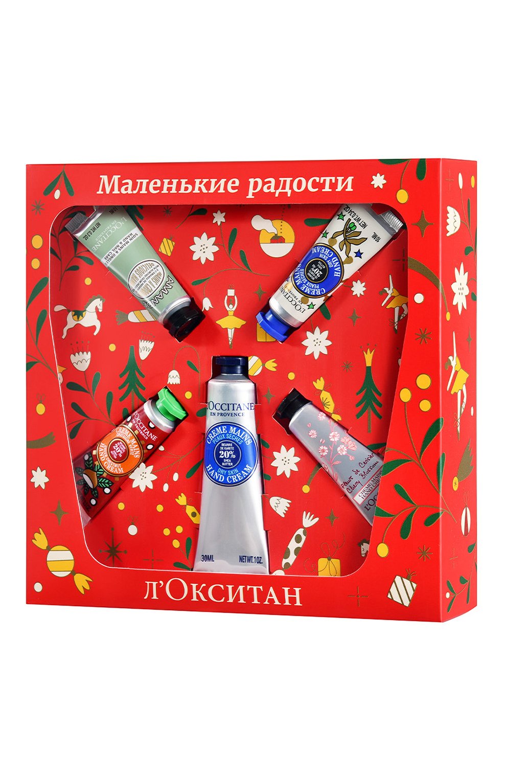 Набор "маленькие радости" (4x10+30ml) L`OCCITANE бесцветного цвета по цене 2300 руб., арт. 134459, фото 2 Набор "маленькие радости" (4x10+30ml) L`OCCITANE, арт. 134459, фото 2