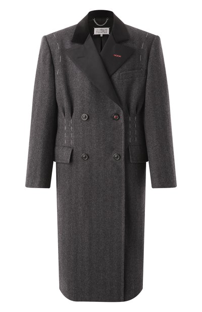 Мужской шерстяное пальто MAISON MARGIELA, арт. SI1AA0002/S53338