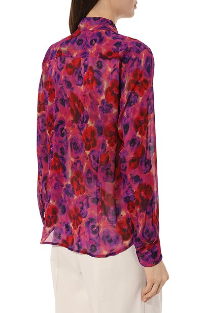 Рубашка из вискозы DRIES VAN NOTEN, арт. 231-010701-6139, фото 4