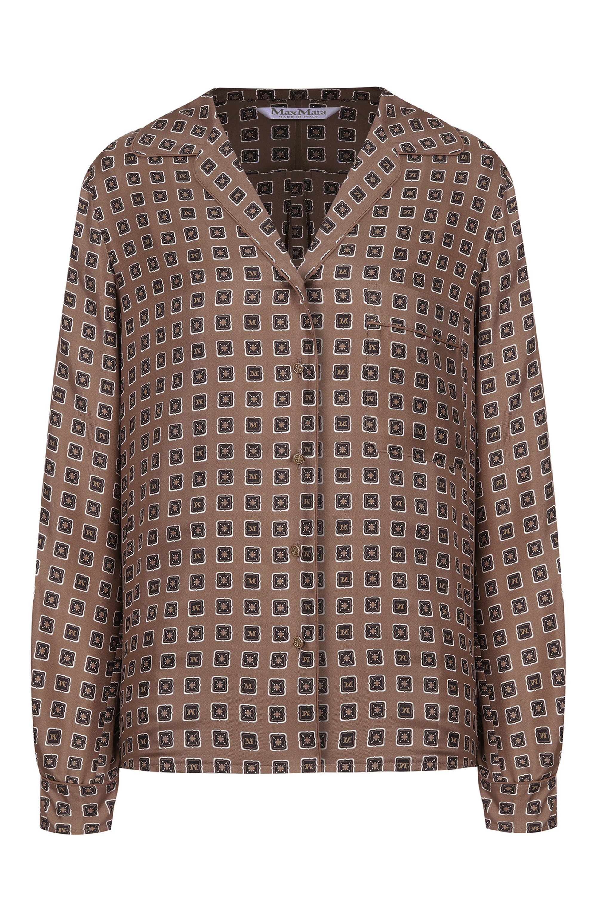Шелковая рубашка MAX MARA, арт. MXMDISC0, фото 1