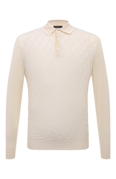 Мужская поло из кашемира и шелка STEFANO RICCI, арт. K808067P03/F23377