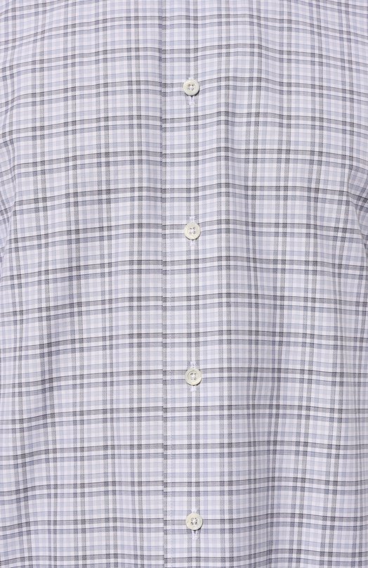 Хлопковая рубашка Corneliani 94P100-9411320 Синий  94P100-9411320 Фото 5