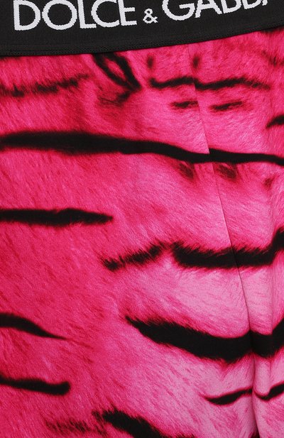 Хлопковые легинсы DOLCE & GABBANA фуксия цвета по цене 21200 руб., арт. L5SP17/G7C2G/8-14, фото 3 Хлопковые легинсы DOLCE & GABBANA, арт. L5SP17/G7C2G/8-14, фото 3