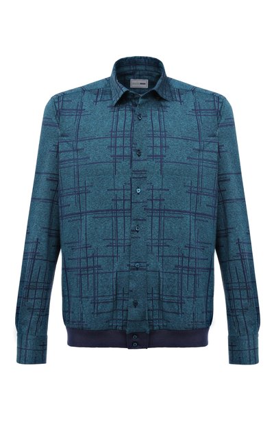 Хлопковая рубашка ZILLI SPORT, арт. MFU-56061-@/0006, фото 1