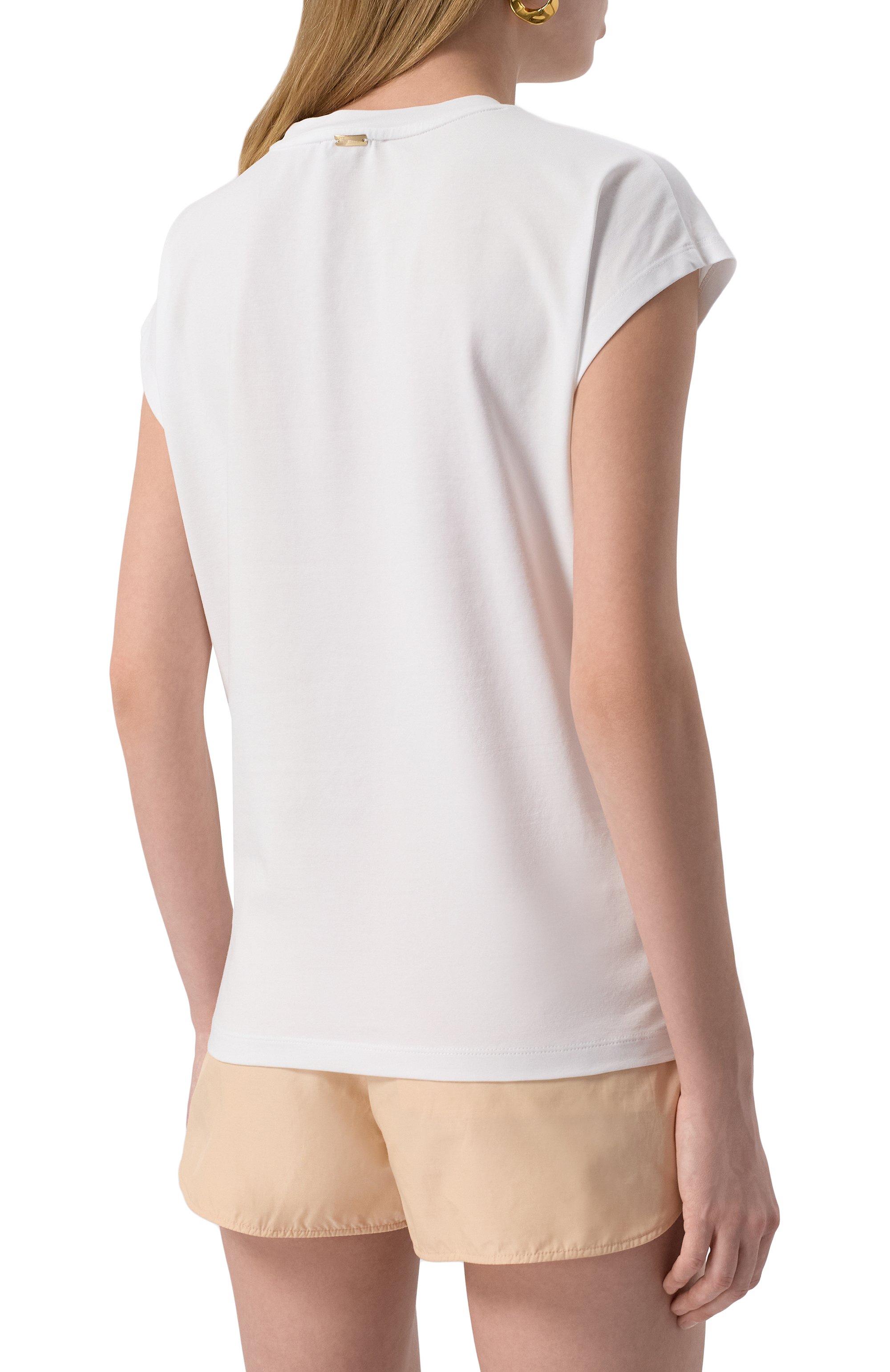 Хлопковая футболка HERNO, арт. JG000278D/52009, фото 4