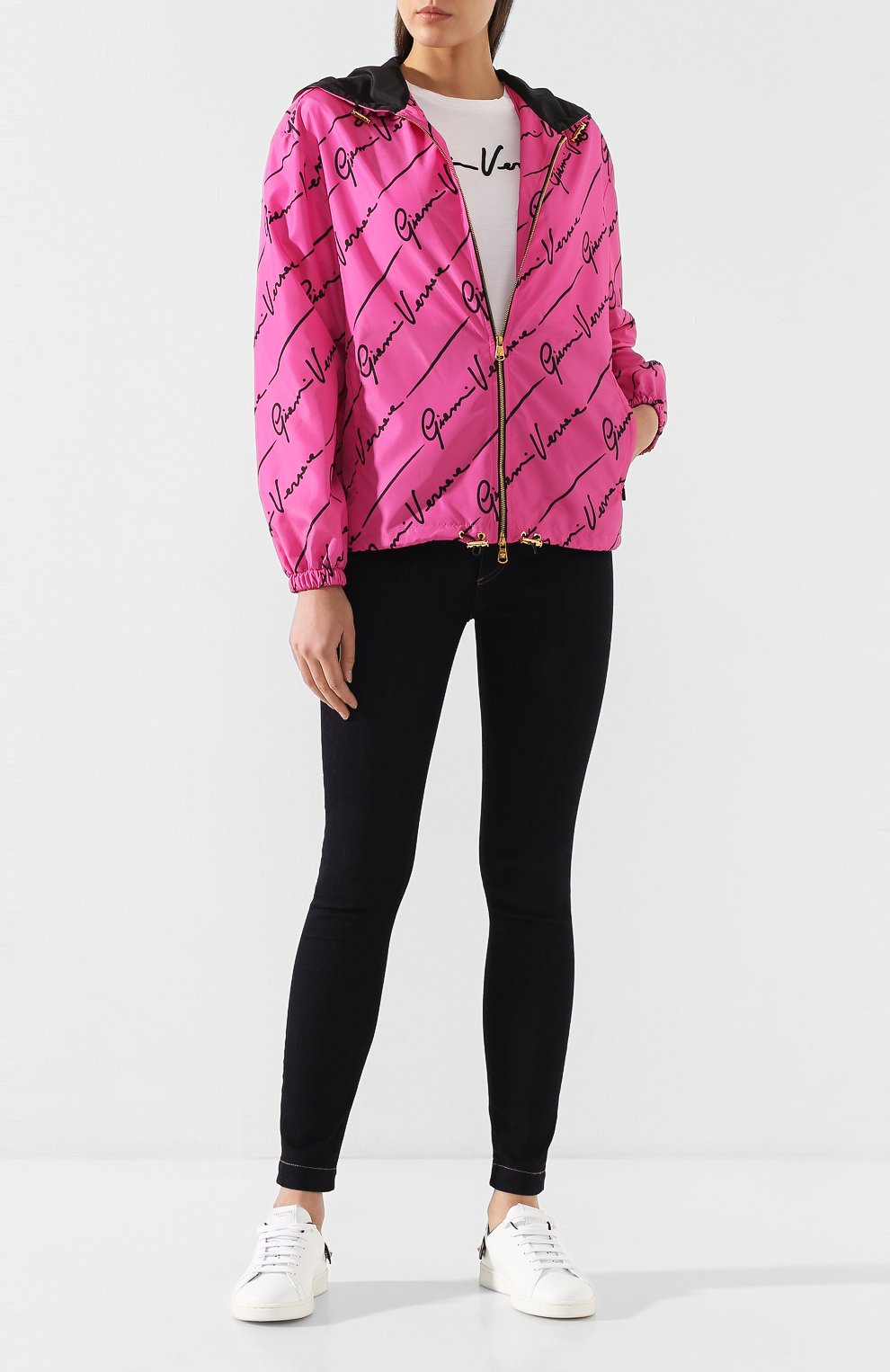 Куртка VERSACE фуксия цвета по цене 149500 руб., арт. A85823/A233312, фото 2 Куртка VERSACE, арт. A85823/A233312, фото 2