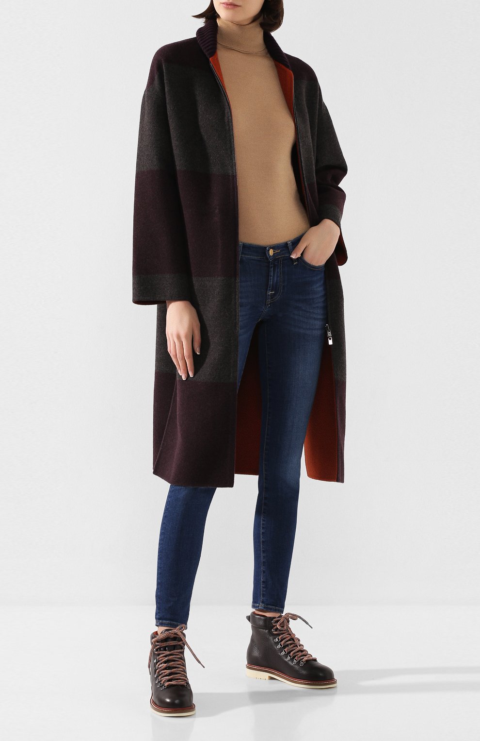 Кожаные ботинки lady laax walk LORO PIANA коричневого цвета по цене 299500 руб., арт. FAI8576, фото 2 Кожаные ботинки lady laax walk LORO PIANA, арт. FAI8576, фото 2