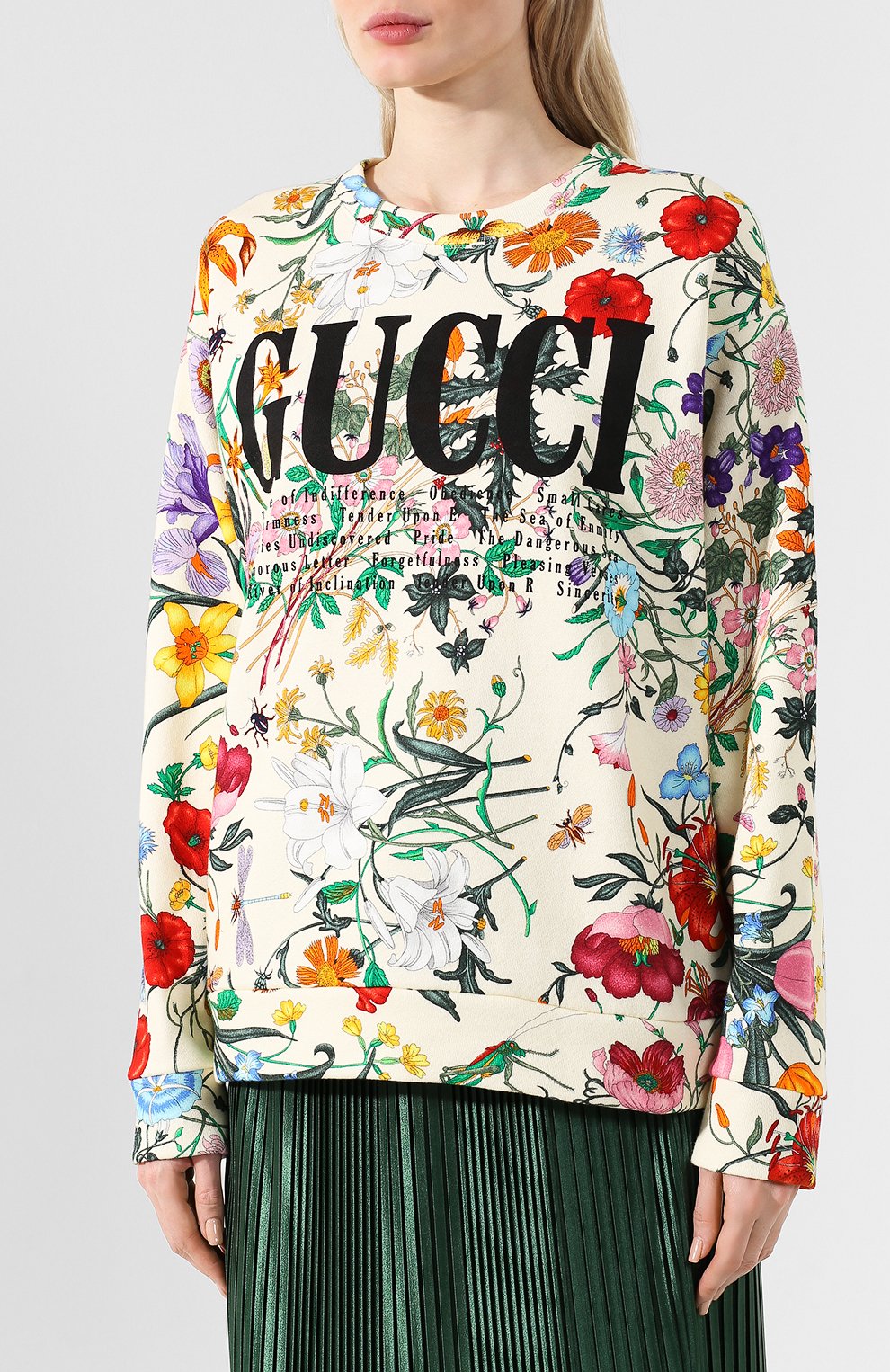 Хлопковый свитшот GUCCI, арт. 469250/XJAR4, фото 3