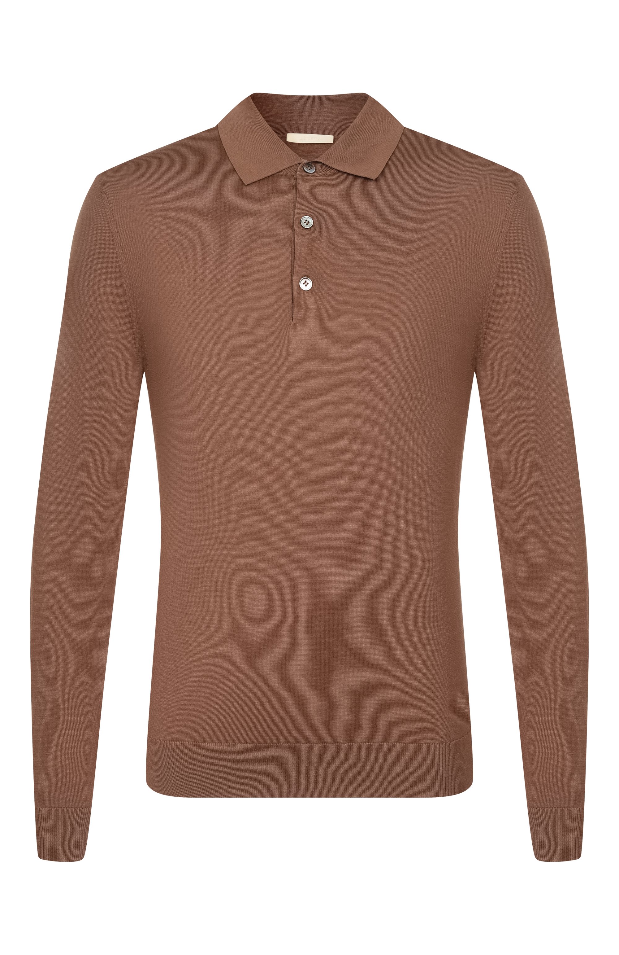 Поло из шелка и хлопка 12 STOREEZ, арт. 137140, фото 1