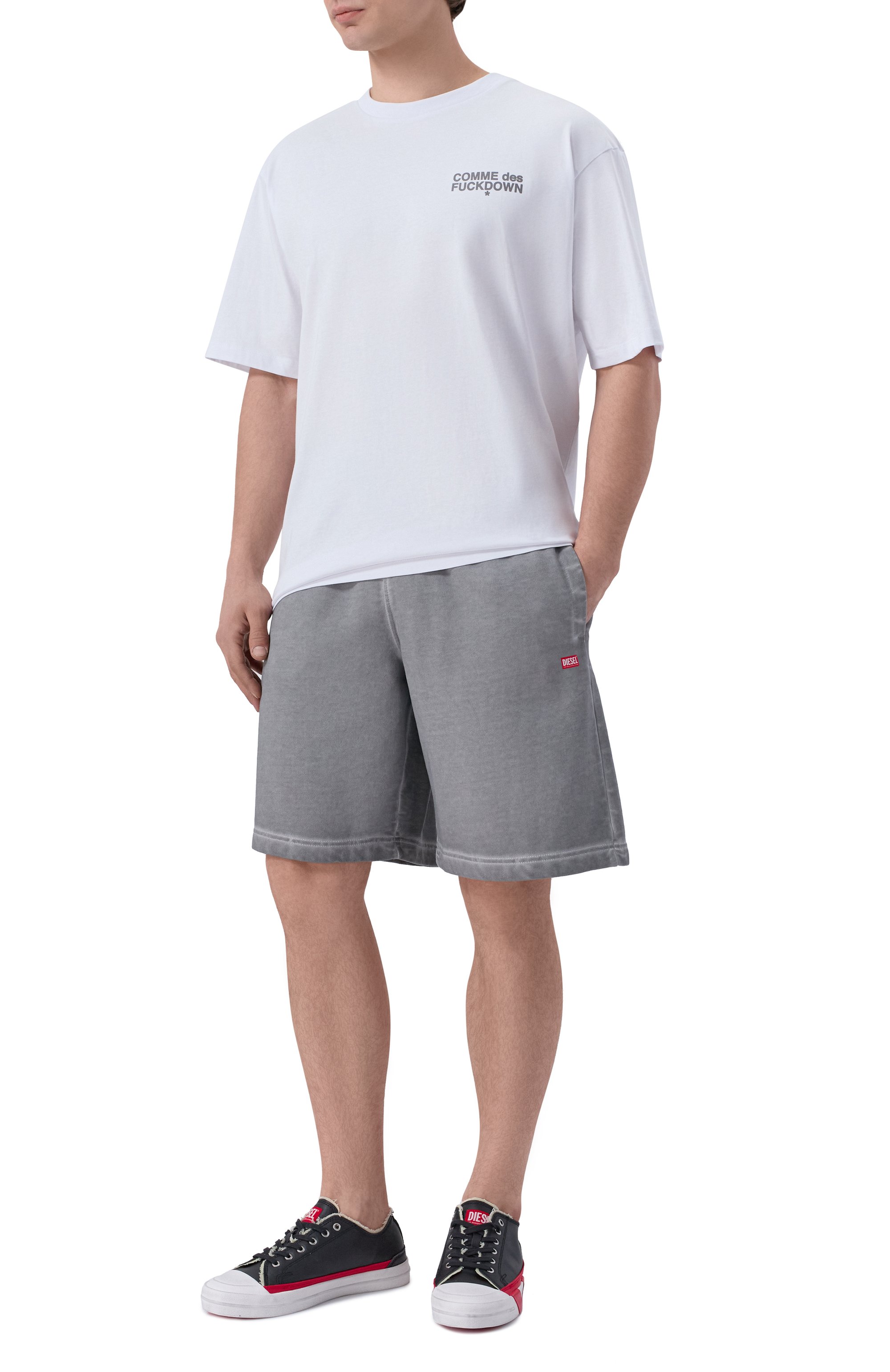 Хлопковые шорты DIESEL, арт. A20493/0IKBR, фото 2