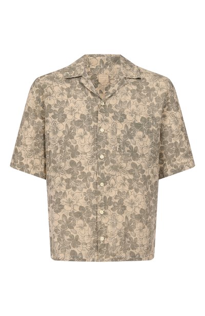 Мужская льняная рубашка 120% LINO, арт. 33ALIM19L3/G447/000