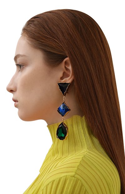 Клипсы SAINT LAURENT, арт. 672381/Y1526, фото 2