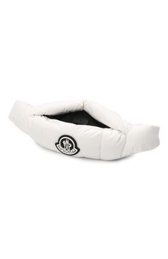 Мужская текстильная поясная сумка legere MONCLER кремового цвета, арт. G2-09A-5M501-00-02SZS | Фото 5 (Материал: Текстиль; Ремень/цепочка: На ремешке; Р�азмер: large; Стили: Спорт-шик)