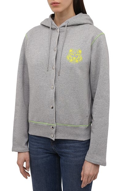 Хлопковый кардиган KENZO, арт. FC52BL7794ML, фото 3