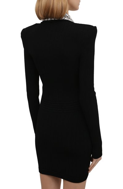 Платье из вискозы BALMAIN, арт. WF0R8061/KA13, фото 4