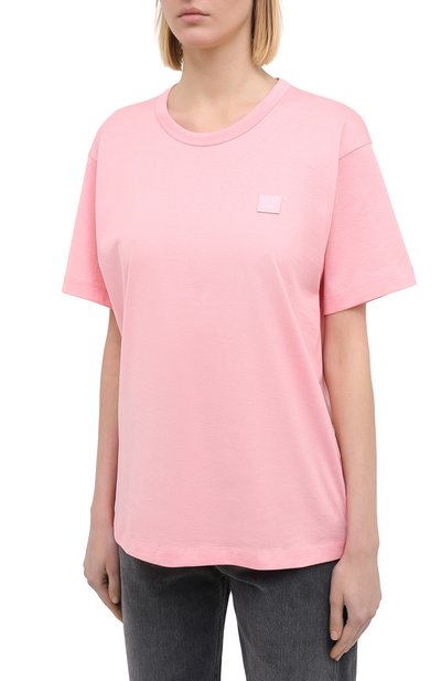 Хлопковая футболка ACNE STUDIOS, арт. 25E173/W, фото 3