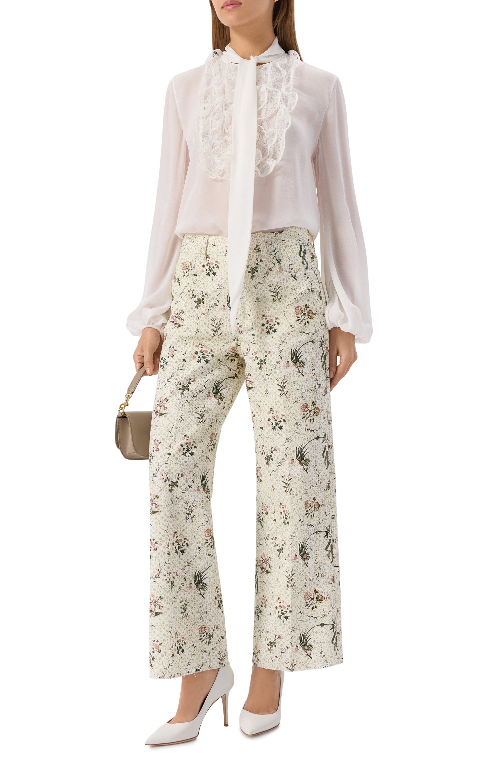 Шелковая блузка GIAMBATTISTA VALLI, арт. 25FWPVCL1105/59SAB, фото 2