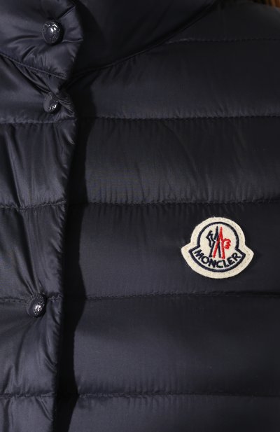Пуховый жилет liane MONCLER темно-синего цвета по цене 64400 руб., арт. F1-093-1A102-00-53048, фото 5 Пуховый жилет liane MONCLER, арт. F1-093-1A102-00-53048, фото 5