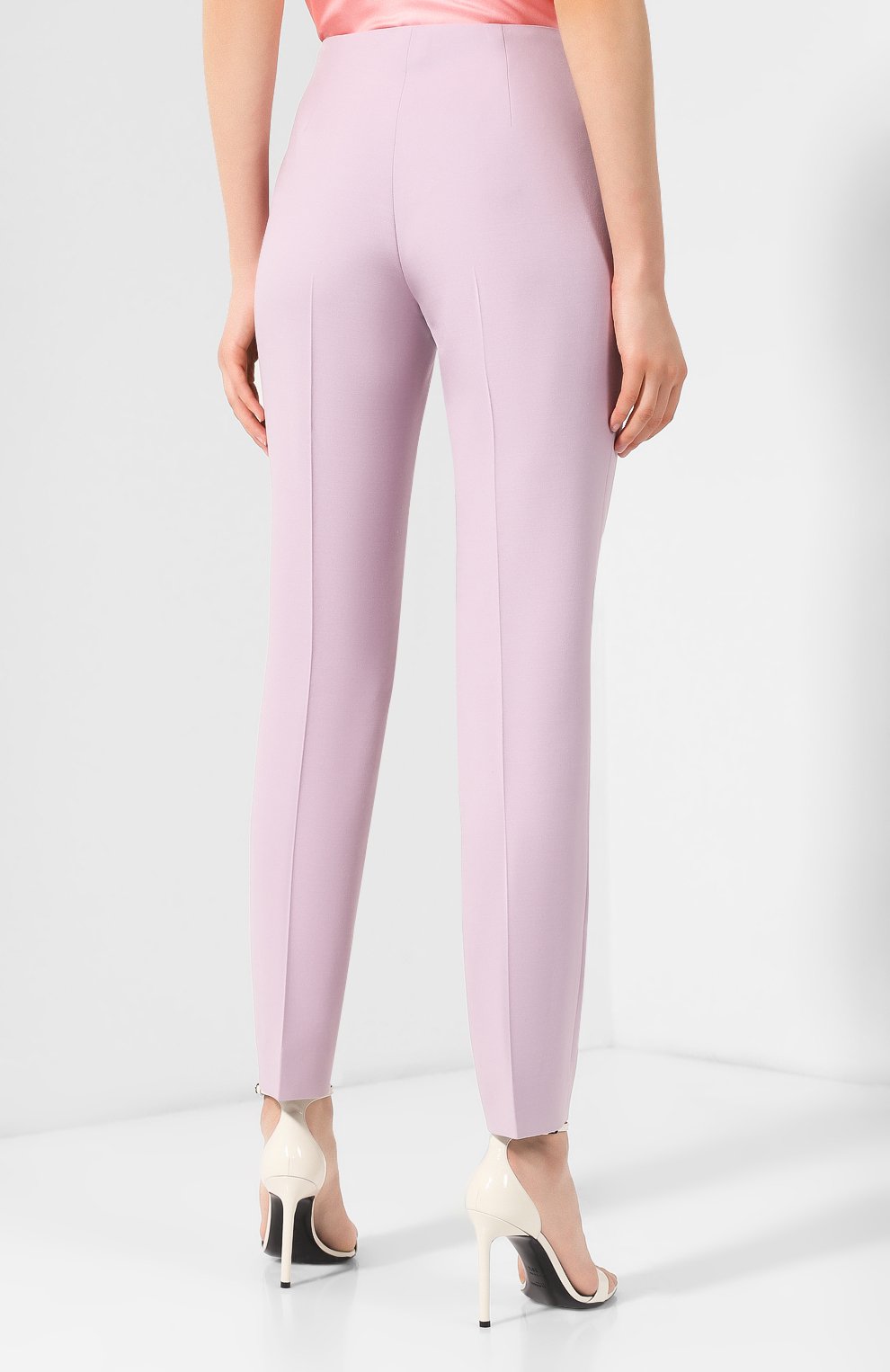 Брюки из смеси шерсти и шелка RALPH LAUREN, арт. 290739796, фото 4