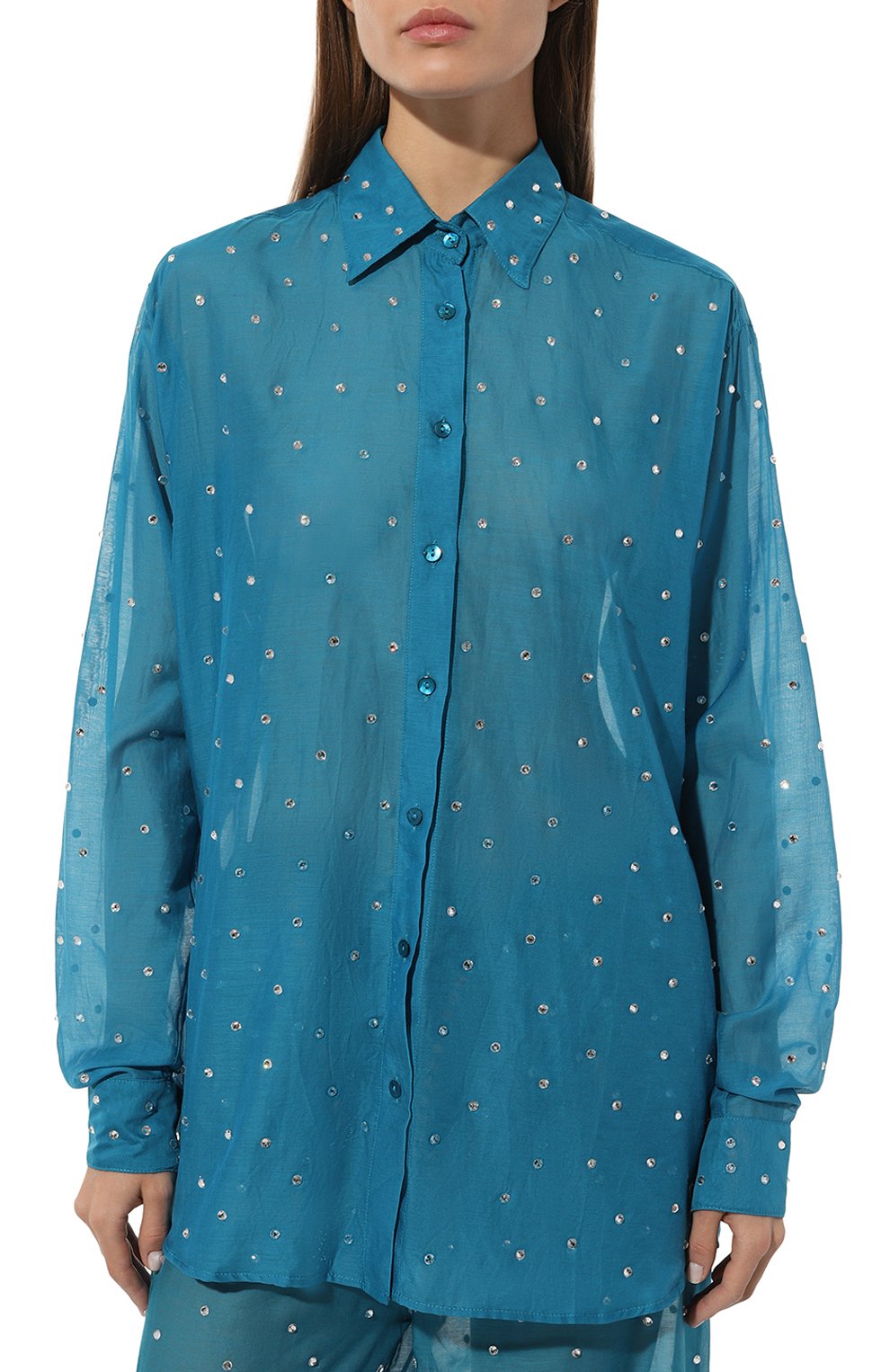 Рубашка из хлопка и шелка OSEREE, арт. GSF224, фото 3