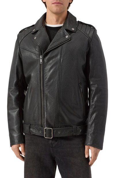 Кожаная куртка HUGO, арт. 50542108, фото 3