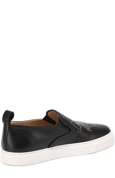 Кожаные слипоны ivy с заклепками CHLOÉ, арт. CH26142/E75, фото 4