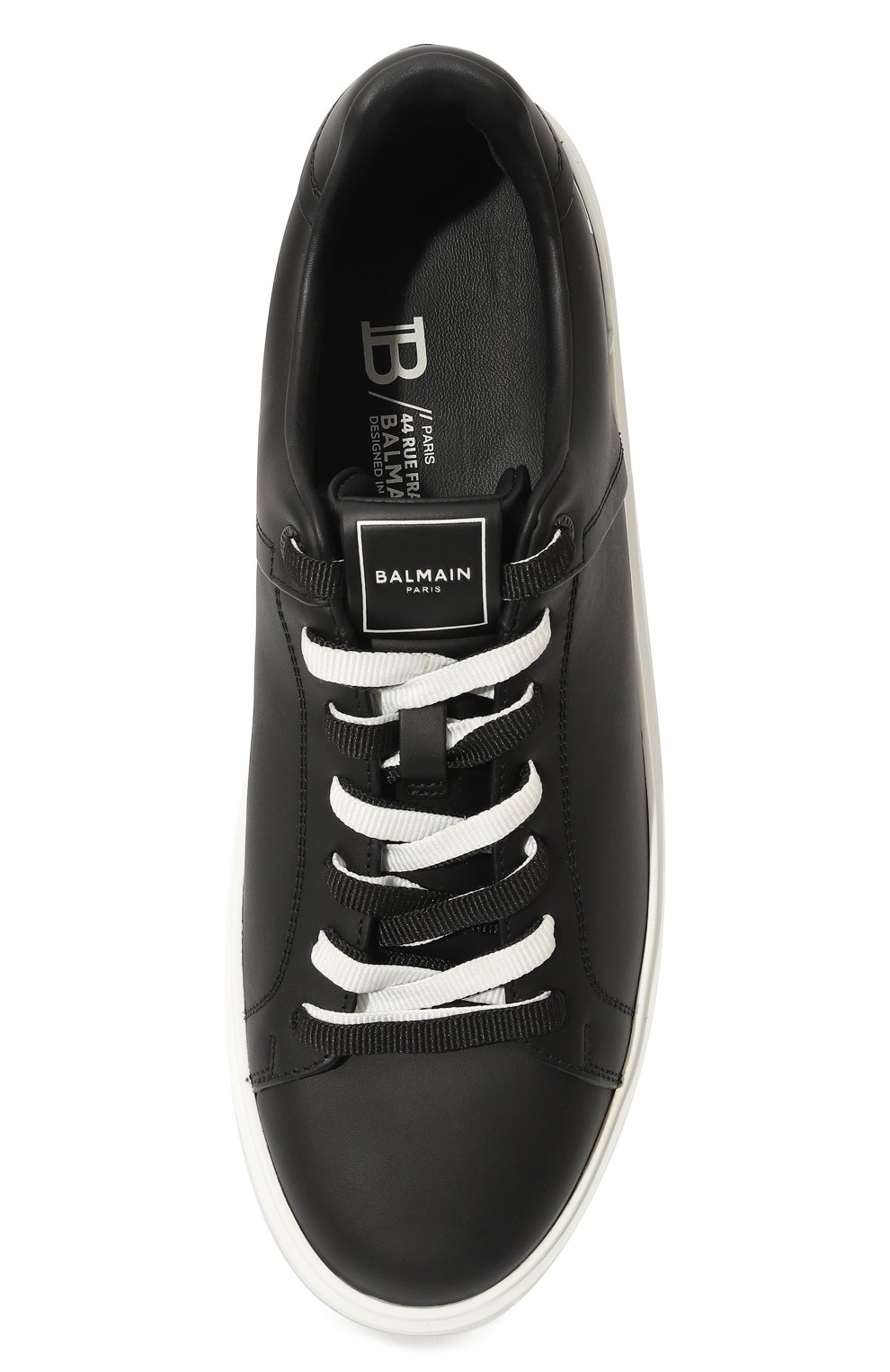 Кожаные кеды b-court BALMAIN, арт. BM0VI288/LBRT, фото 6