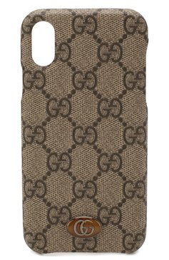 Чехол для iphone x/xs GUCCI бежевого цвета, арт. 587672/K5I0S | Фото 1 (Региональные ограничения белый список (Axapta Mercury): Не проставлено; Нос: Не проставлено)