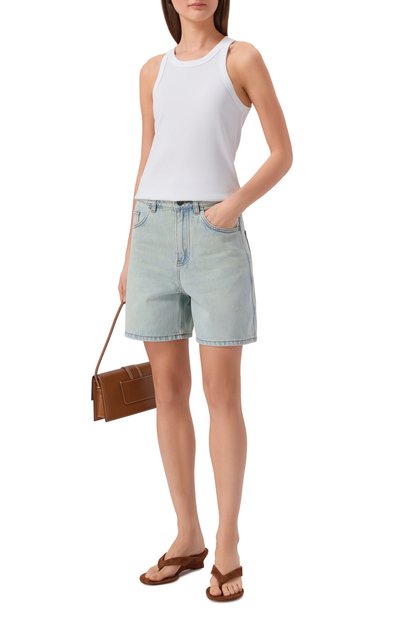 Джинсовые шорты flared 12 STOREEZ, арт. 136362, фото 2