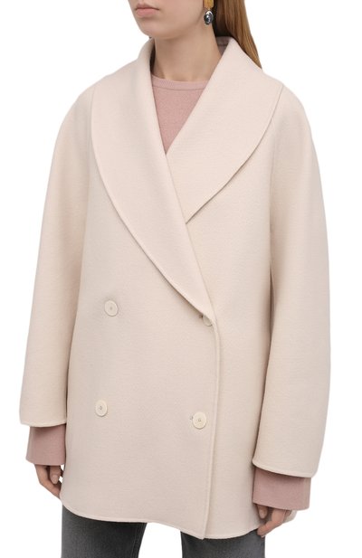 Пальто из шерсти и кашемира THE ROW, арт. 5887W1439, фото 3