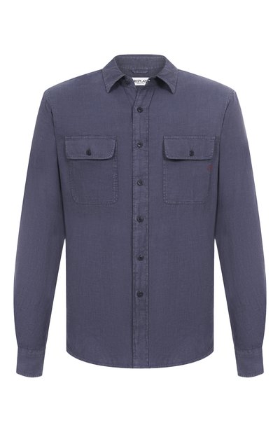 Мужская льняная рубашка REPLAY, арт. M4147 .000.81388B