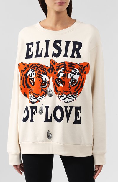 Хлопковый свитшот GUCCI, арт. 469250/XJBI5, фото 3