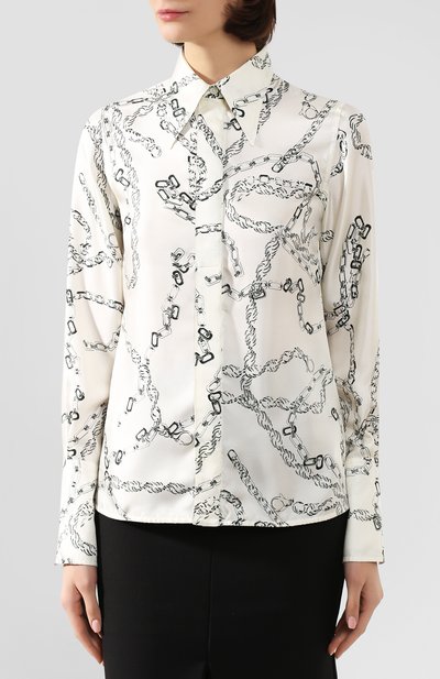 Шелковая рубашка VICTORIA BECKHAM, арт. SH SLM 11105C, фото 3