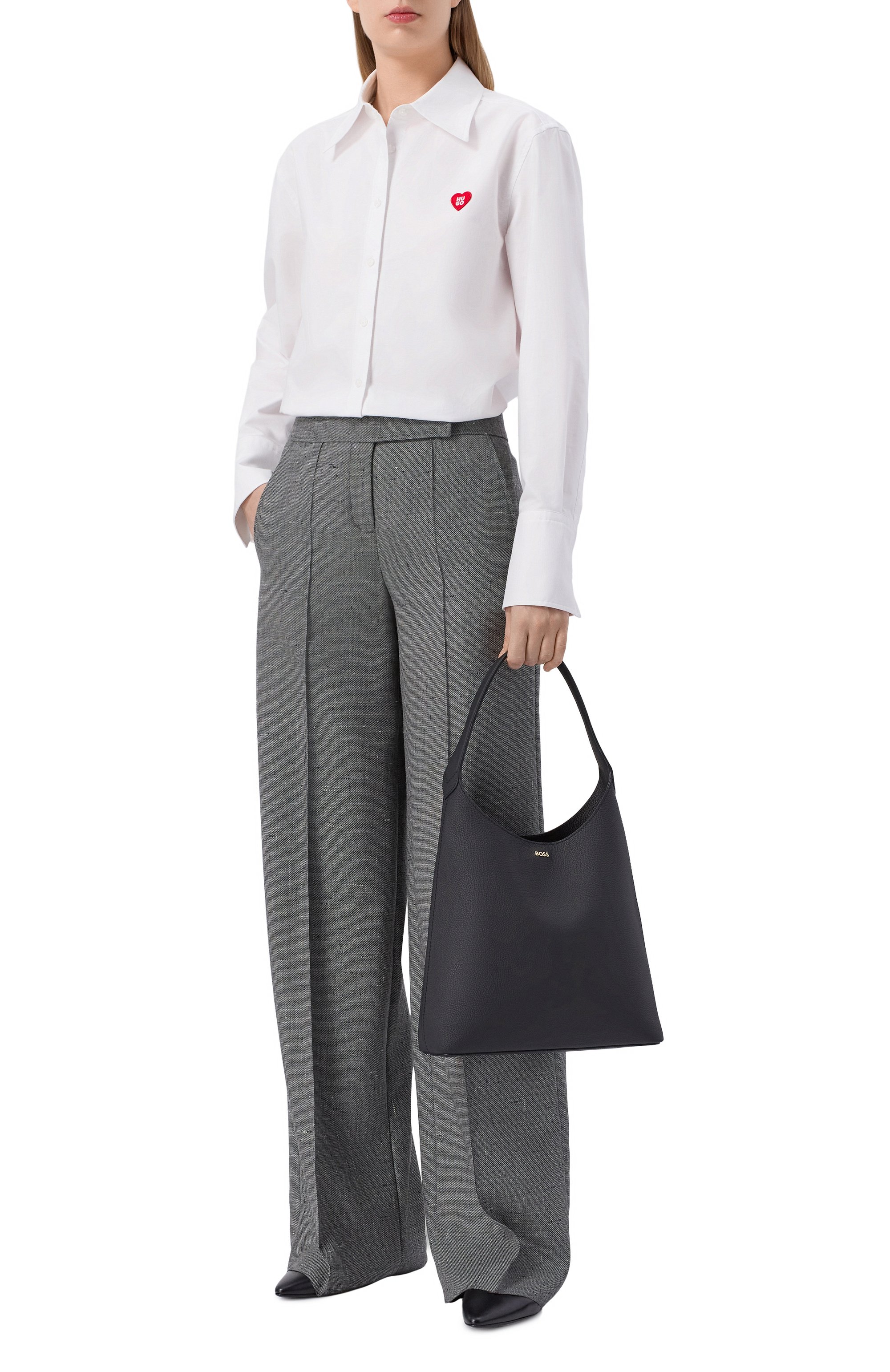 Сумка lenah BOSS черного цвета по цене 51200 руб., арт. 50557982, фото 7 Сумка lenah BOSS, арт. 50557982, фото 7