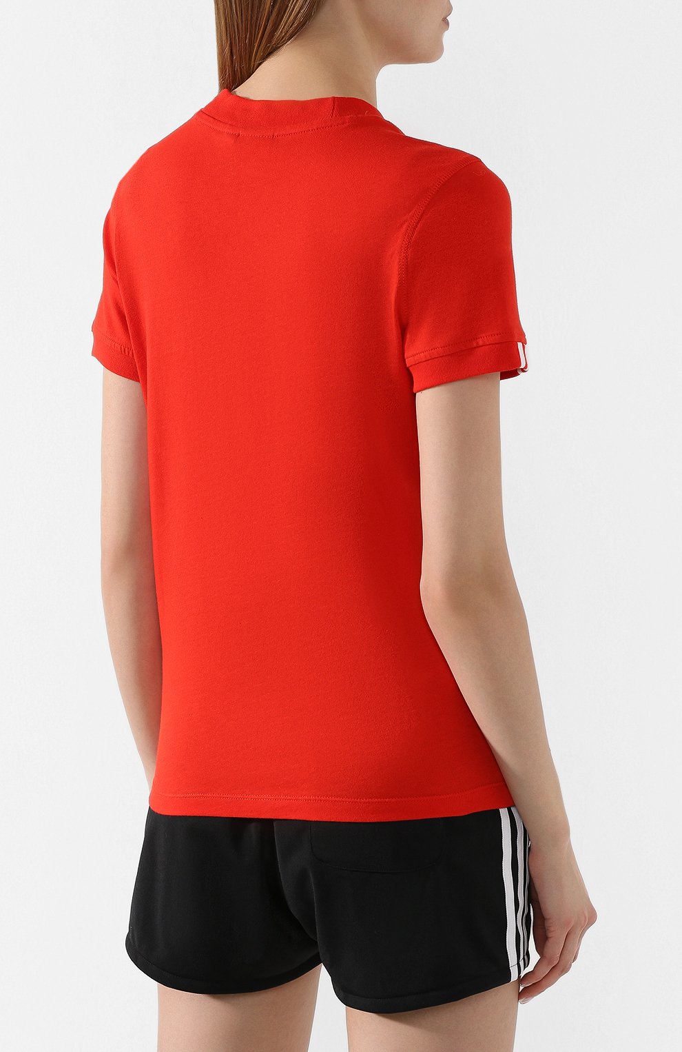 Хлопковая футболка ADIDAS ORIGINALS, арт. FM4881, фото 4
