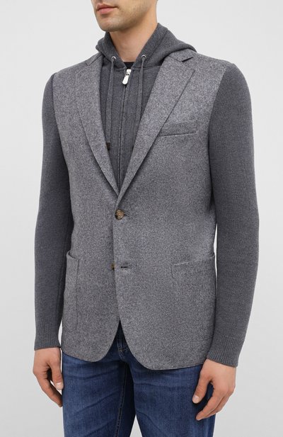 Шерстяной пиджак ELEVENTY, арт. B71MAGB33 MAG0B029, фото 3