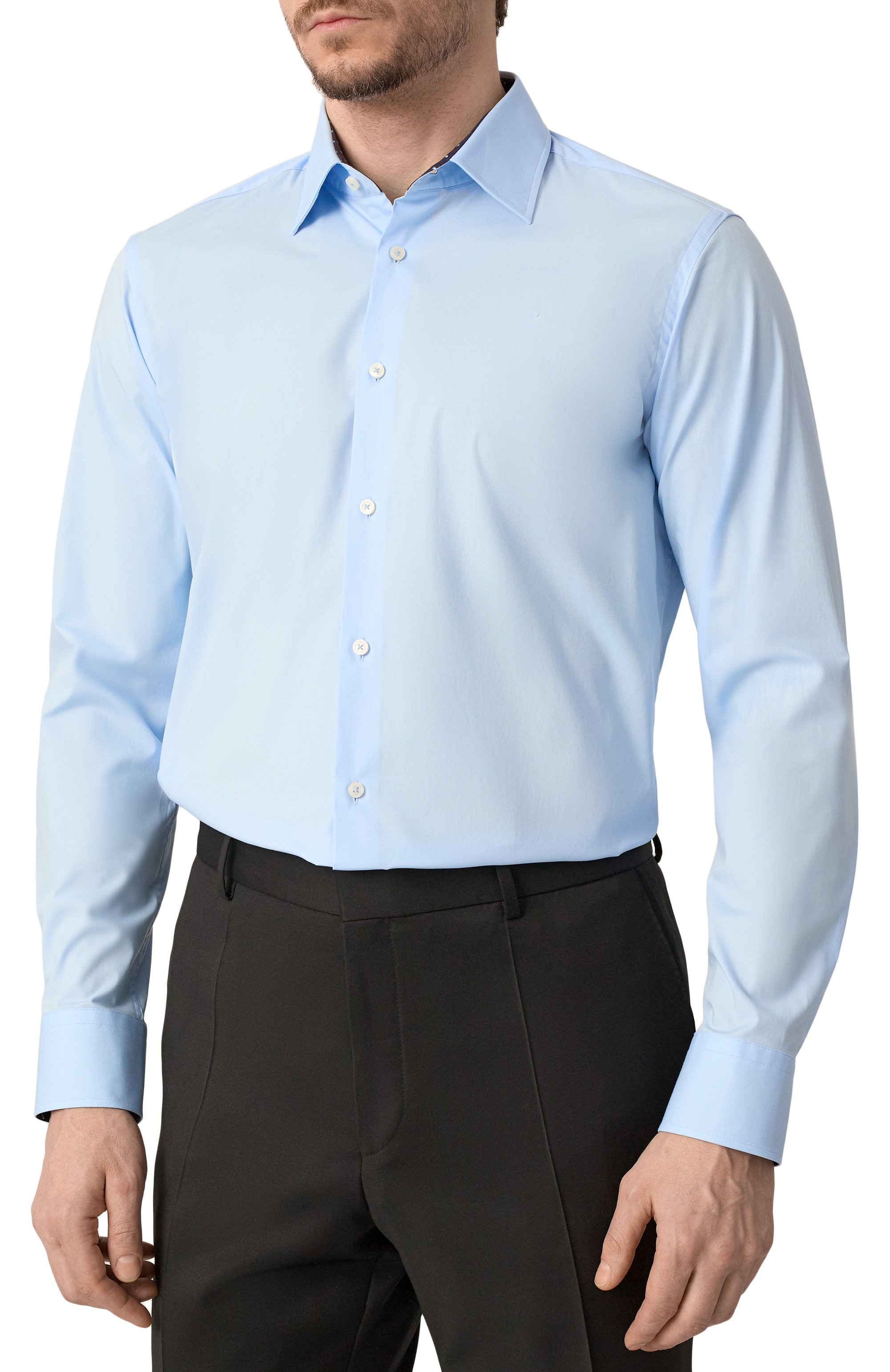 Хлопковая сорочка BOSS, арт. 50535721, фото 3