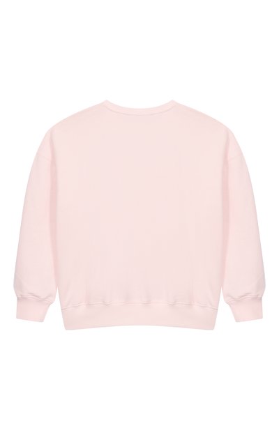 Хлопковый свитшот BLUMARINE, арт. BFFE001.0.FF010/14A-16A, фото 2