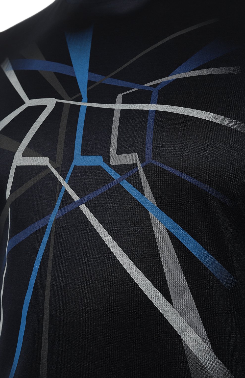 Хлопковая футболка ZILLI, арт. MBY-NT300-RAYZ1/MC02/62-66, фото 5