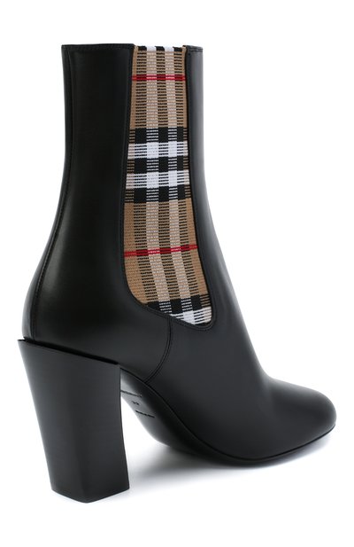 Комбинированные ботильоны BURBERRY, арт. 8031163, фото 4