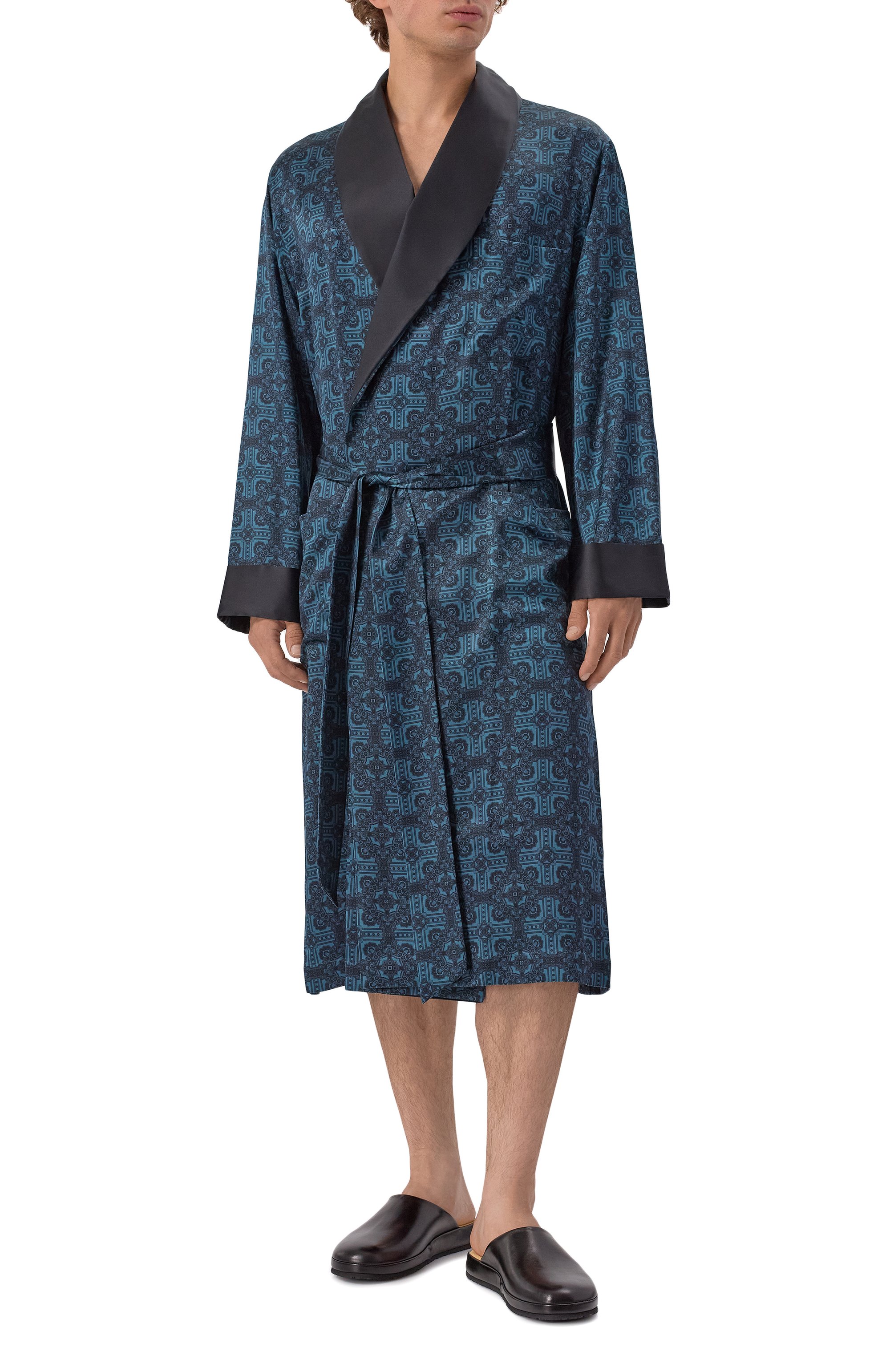 Шелковый халат STEFANO RICCI, арт. VT004/43301V, фото 3