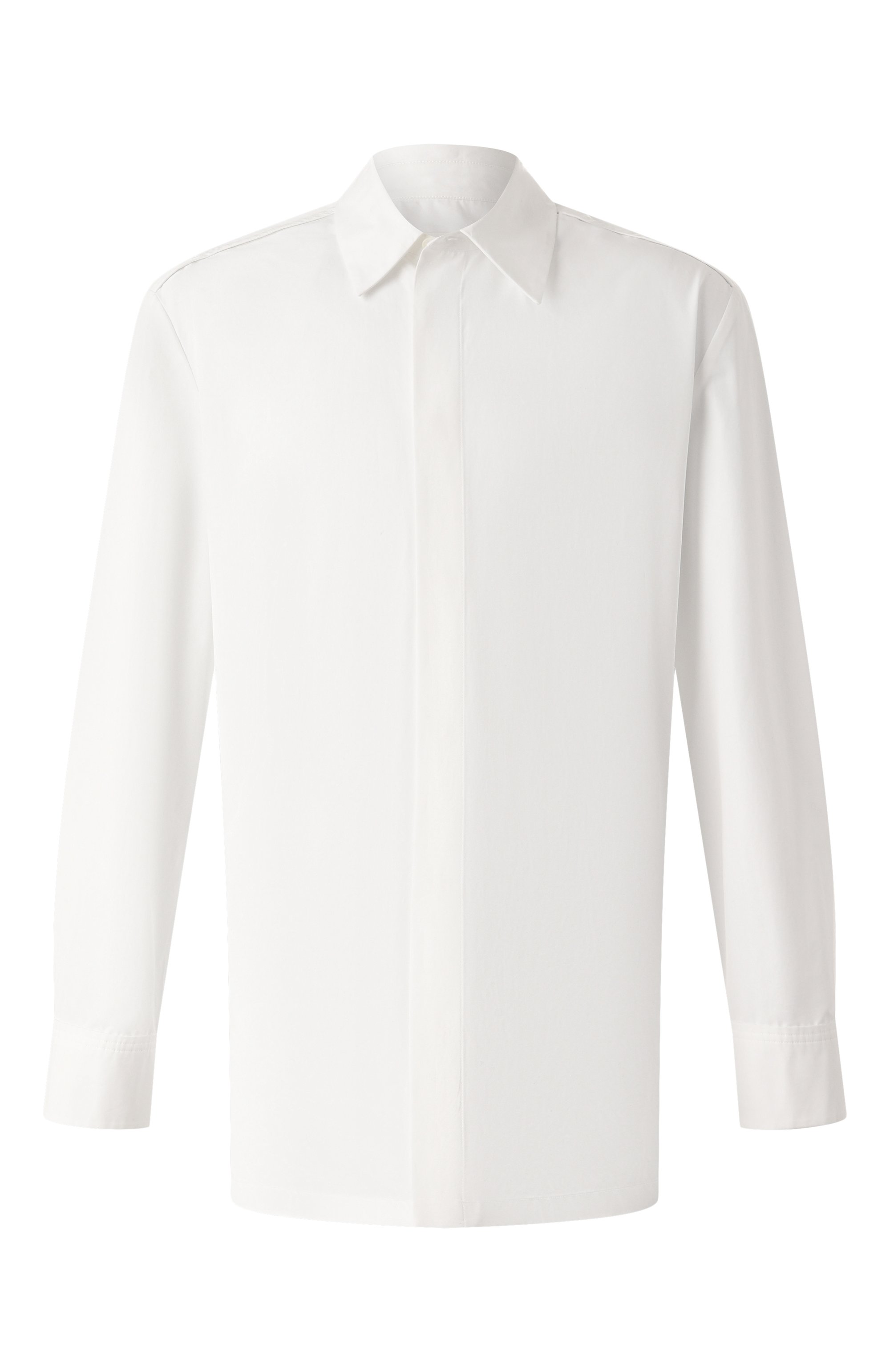 Хлопковая рубашка JIL SANDER, арт. J21DL0185/J45002, фото 1