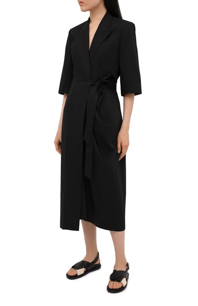 Хлопковое платье DRIES VAN NOTEN, арт. 211-11096-2017, фото 3